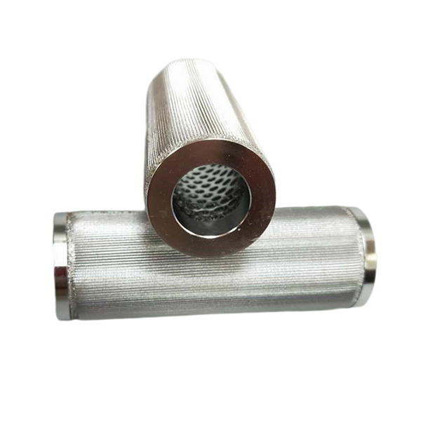 Cartucho filtrante sinterizado de polvo de acero inoxidable
